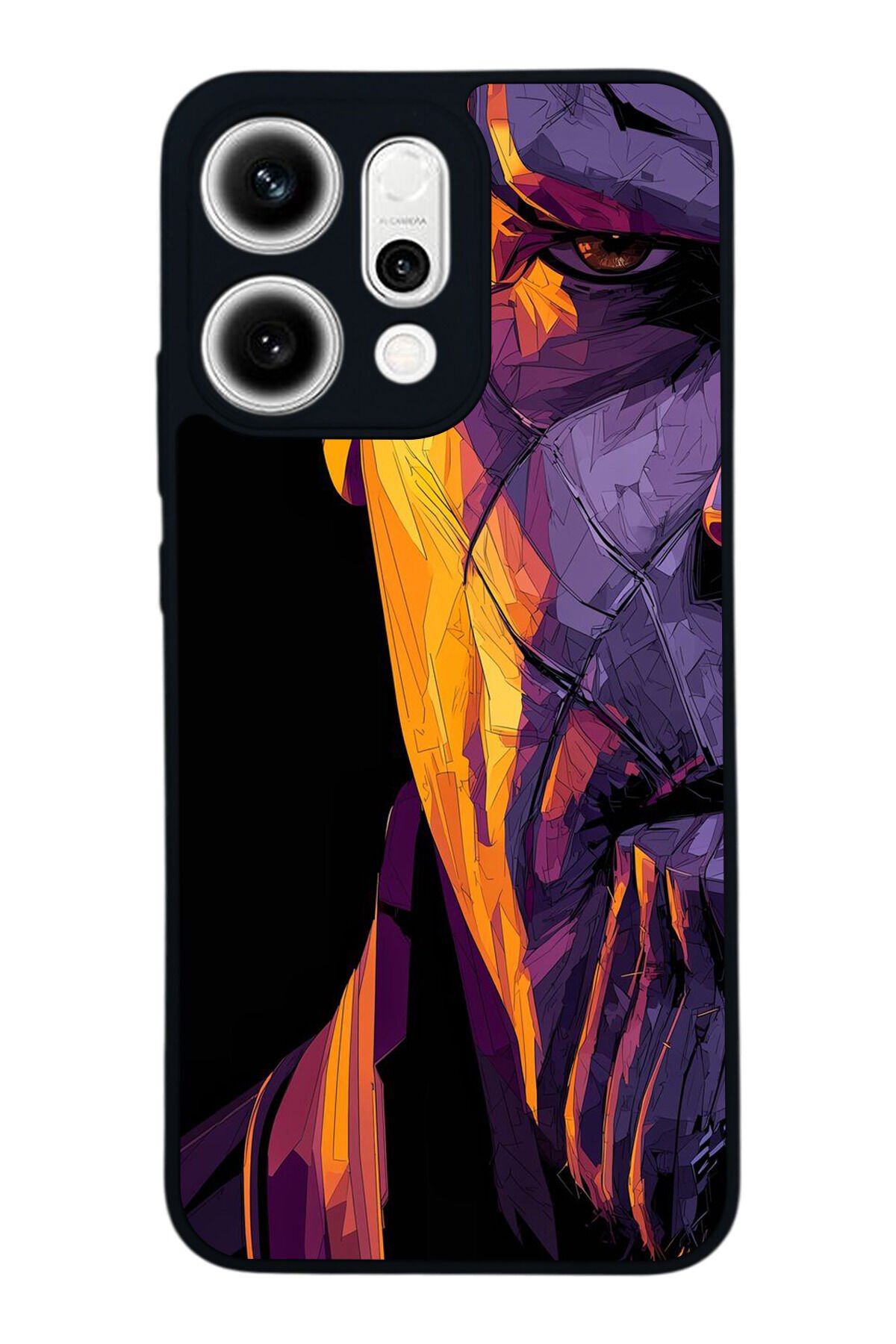 Oppo Reno 14 Uyumlu Thanos Tasarımlı Glossy Premium Kılıf