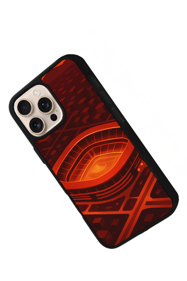 iPhone 15 Pro Uyumlu Aslan Tasarımlı Glossy Premium Kılıf