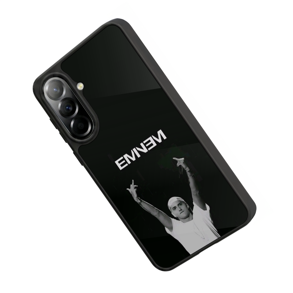 Samsung Galaxy A57 Uyumlu Eminem Tasarımlı Glossy Premium Kılıf