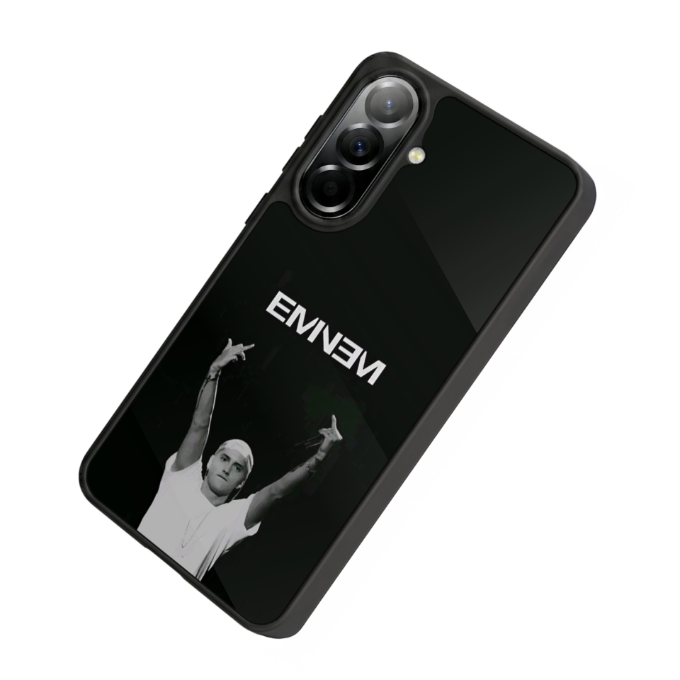 Samsung Galaxy A57 Uyumlu Eminem Tasarımlı Glossy Premium Kılıf