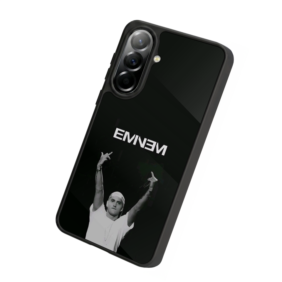 Samsung Galaxy A57 Uyumlu Eminem Tasarımlı Glossy Premium Kılıf