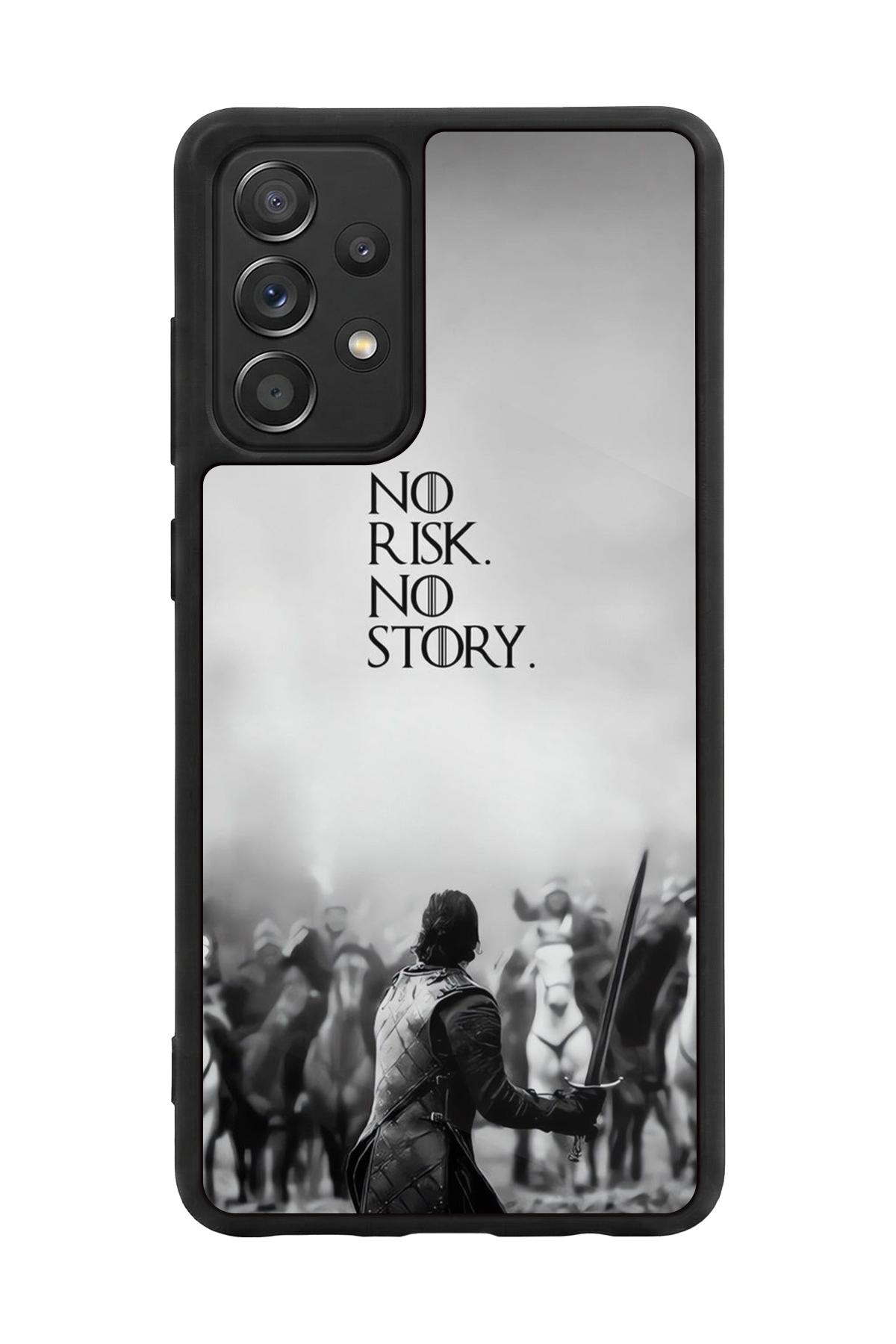 Samsung Galaxy A72 Uyumlu GameOfThrones Tasarımlı Glossy Premium Kılıf