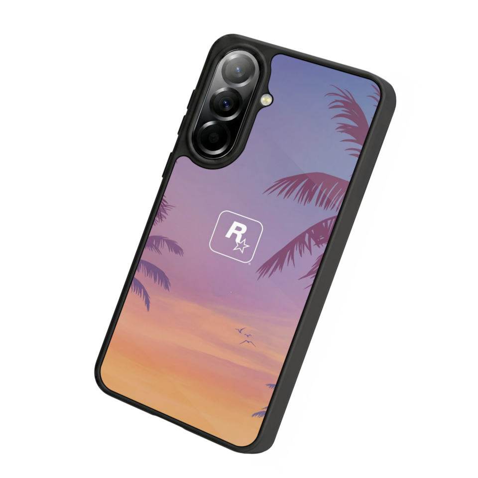 Samsung Galaxy A37 Uyumlu GTA Tasarımlı Glossy Premium Kılıf