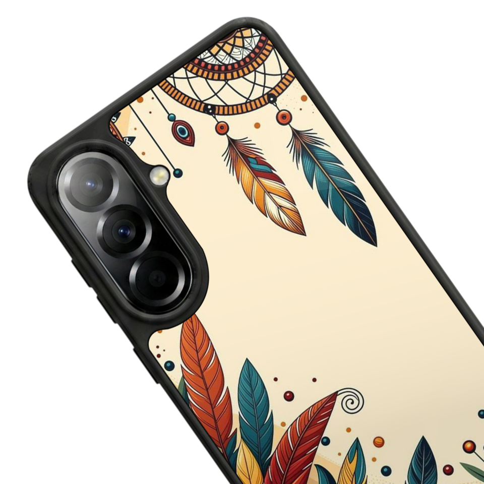 Samsung Galaxy A37 Uyumlu Mandala Tasarımlı Glossy Premium Kılıf