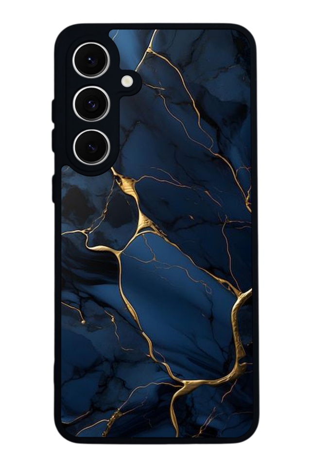 Samsung Galaxy A16 Uyumlu Mermer Marble Tasarımlı Glossy Premium Kılıf