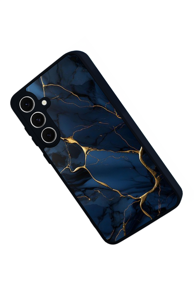 Samsung Galaxy A16 Uyumlu Mermer Marble Tasarımlı Glossy Premium Kılıf