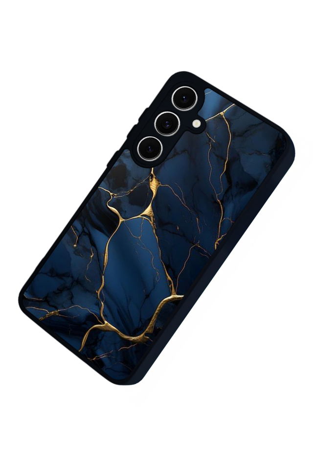 Samsung Galaxy A16 Uyumlu Mermer Marble Tasarımlı Glossy Premium Kılıf