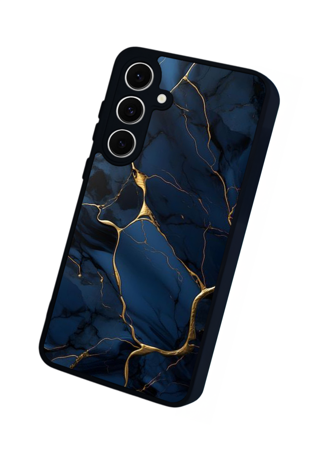 Samsung Galaxy A16 Uyumlu Mermer Marble Tasarımlı Glossy Premium Kılıf