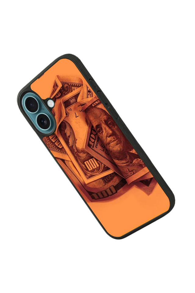 iPhone 16 Plus Uyumlu Money Para Tasarımlı Glossy Premium Kılıf