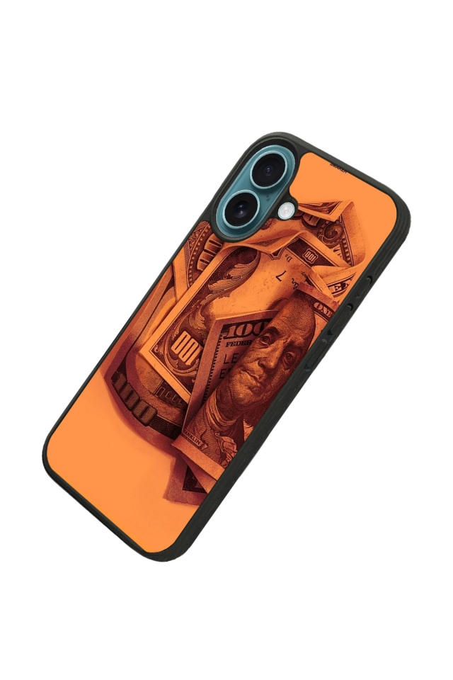 iPhone 16 Plus Uyumlu Money Para Tasarımlı Glossy Premium Kılıf