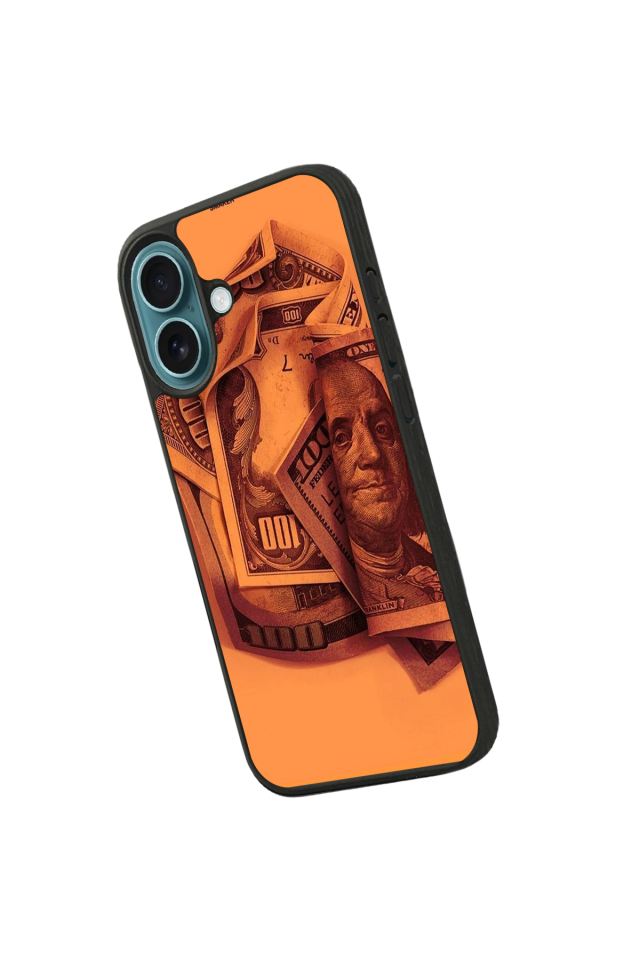 iPhone 16 Plus Uyumlu Money Para Tasarımlı Glossy Premium Kılıf