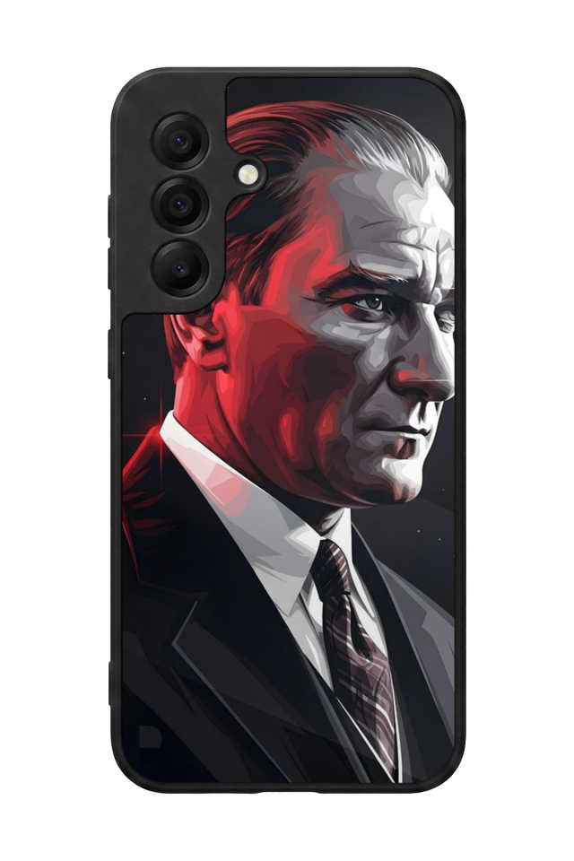 Samsung Galaxy A17 Uyumlu Mustafa Kemal Ataturk Tasarımlı Glossy Premium Kılıf