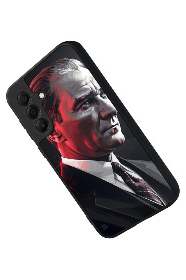 Samsung Galaxy A17 Uyumlu Mustafa Kemal Ataturk Tasarımlı Glossy Premium Kılıf