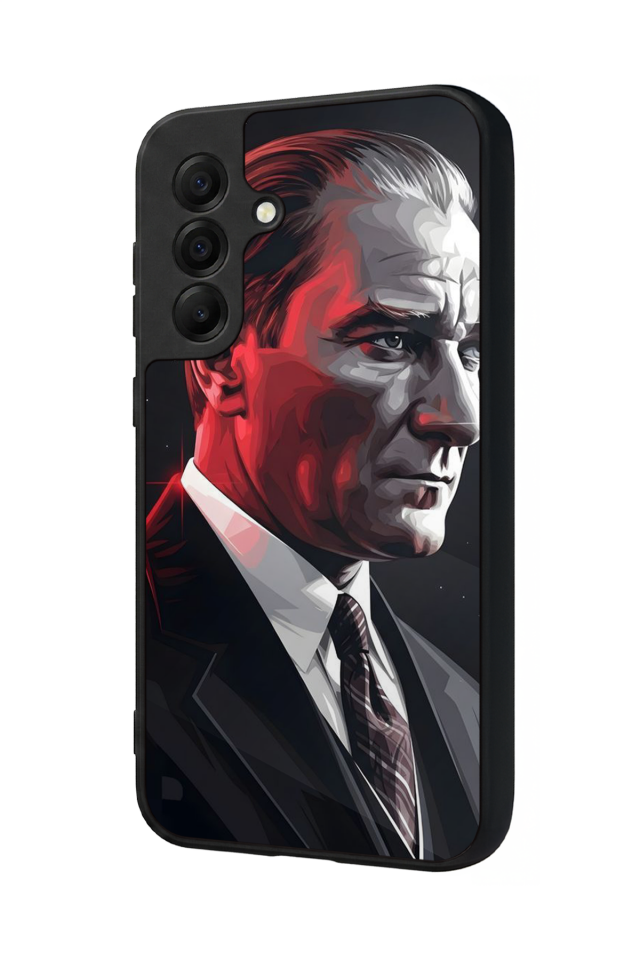 Samsung Galaxy A17 Uyumlu Mustafa Kemal Ataturk Tasarımlı Glossy Premium Kılıf