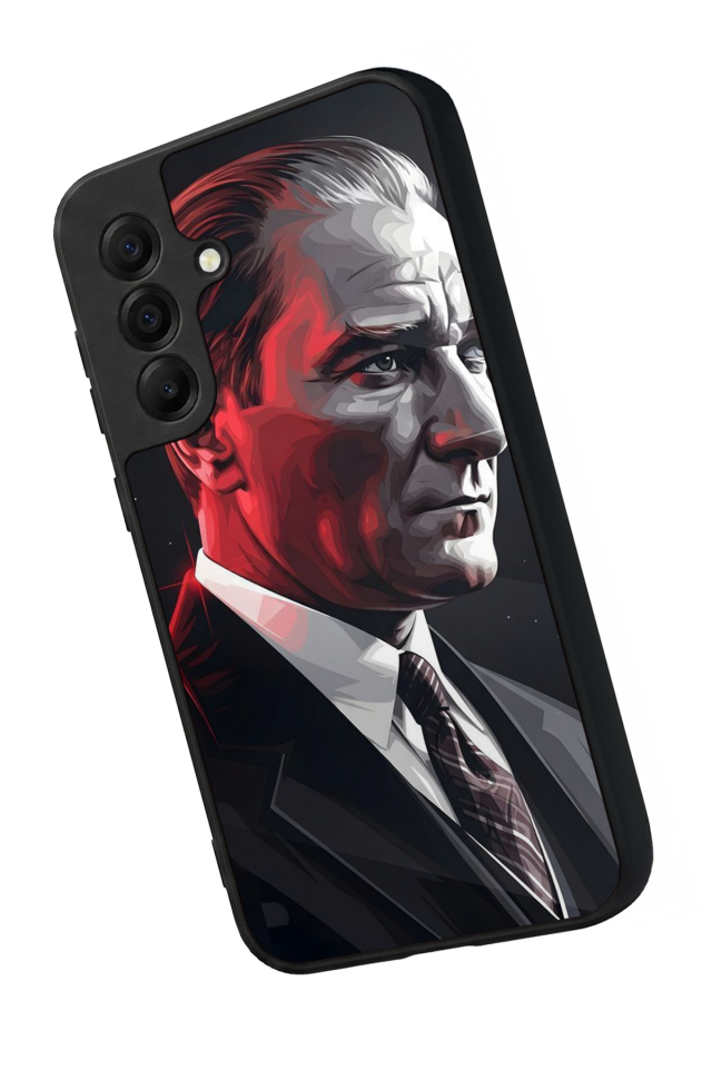 Samsung Galaxy A17 Uyumlu Mustafa Kemal Ataturk Tasarımlı Glossy Premium Kılıf