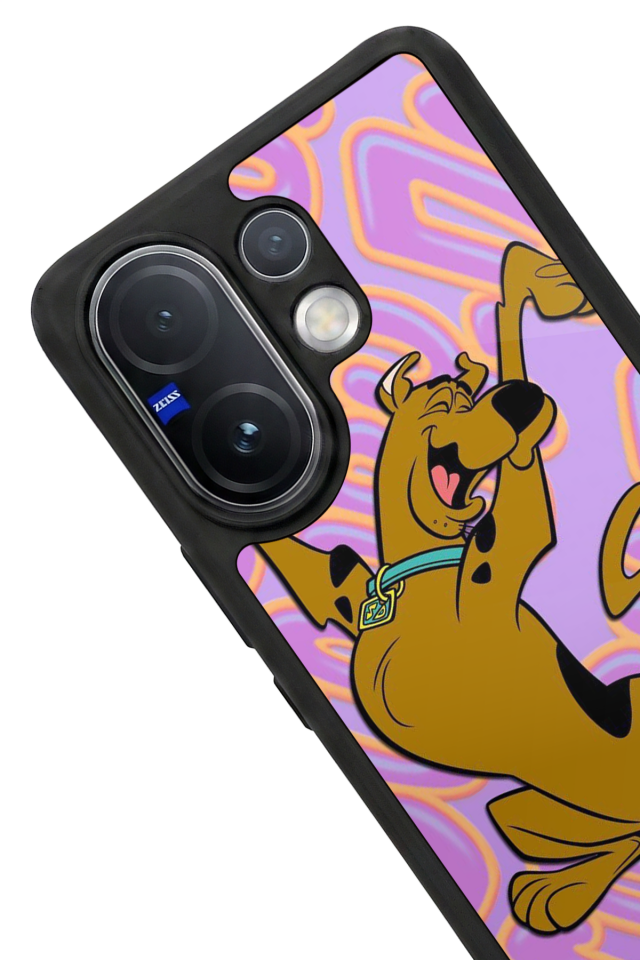Vivo V60 Uyumlu Scooby Doo Tasarımlı Glossy Premium Kılıf