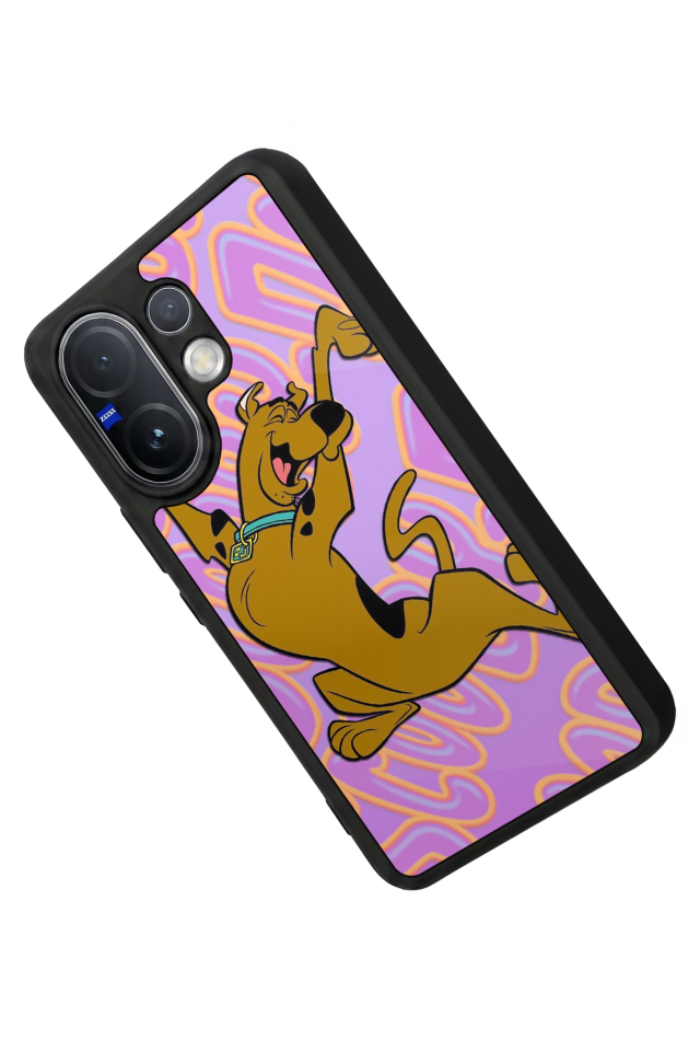 Vivo V60 Uyumlu Scooby Doo Tasarımlı Glossy Premium Kılıf