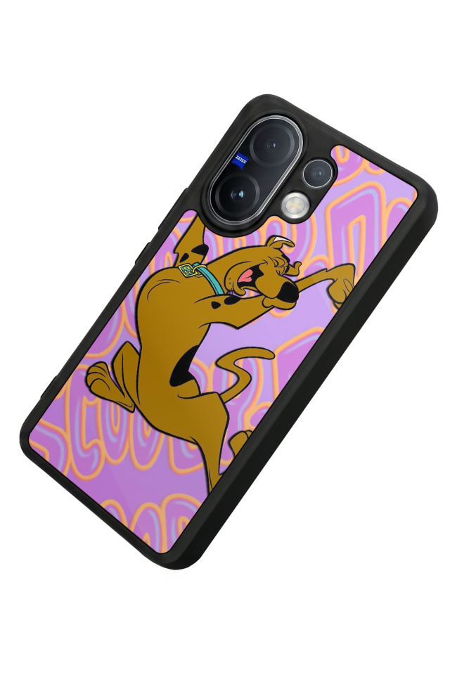Vivo V60 Uyumlu Scooby Doo Tasarımlı Glossy Premium Kılıf