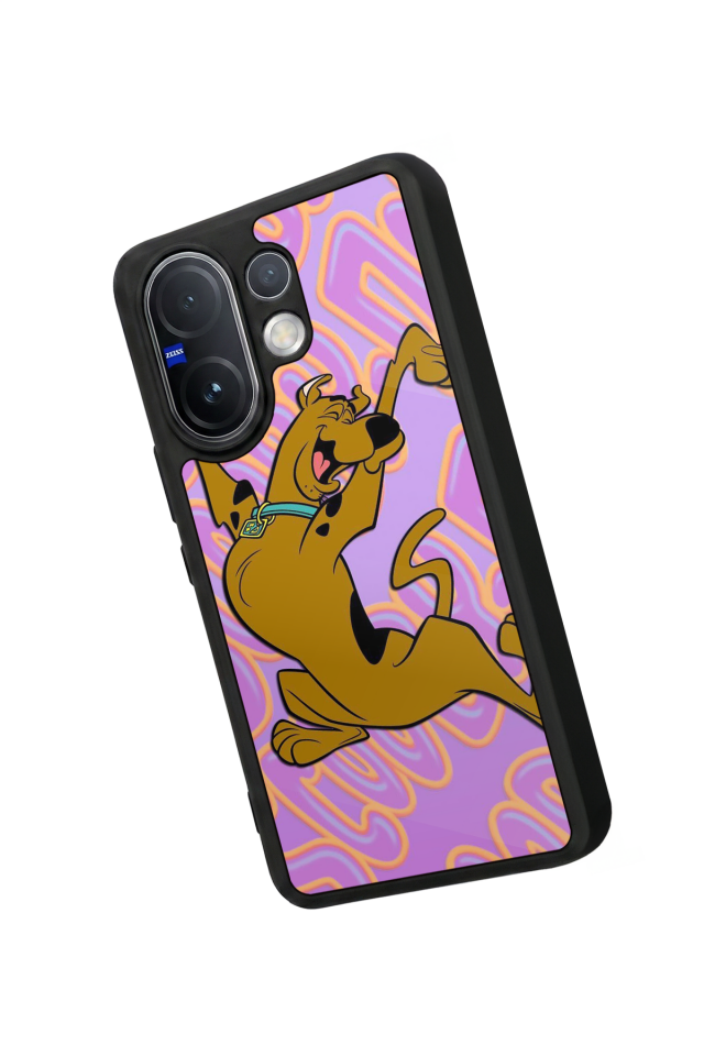 Vivo V60 Uyumlu Scooby Doo Tasarımlı Glossy Premium Kılıf