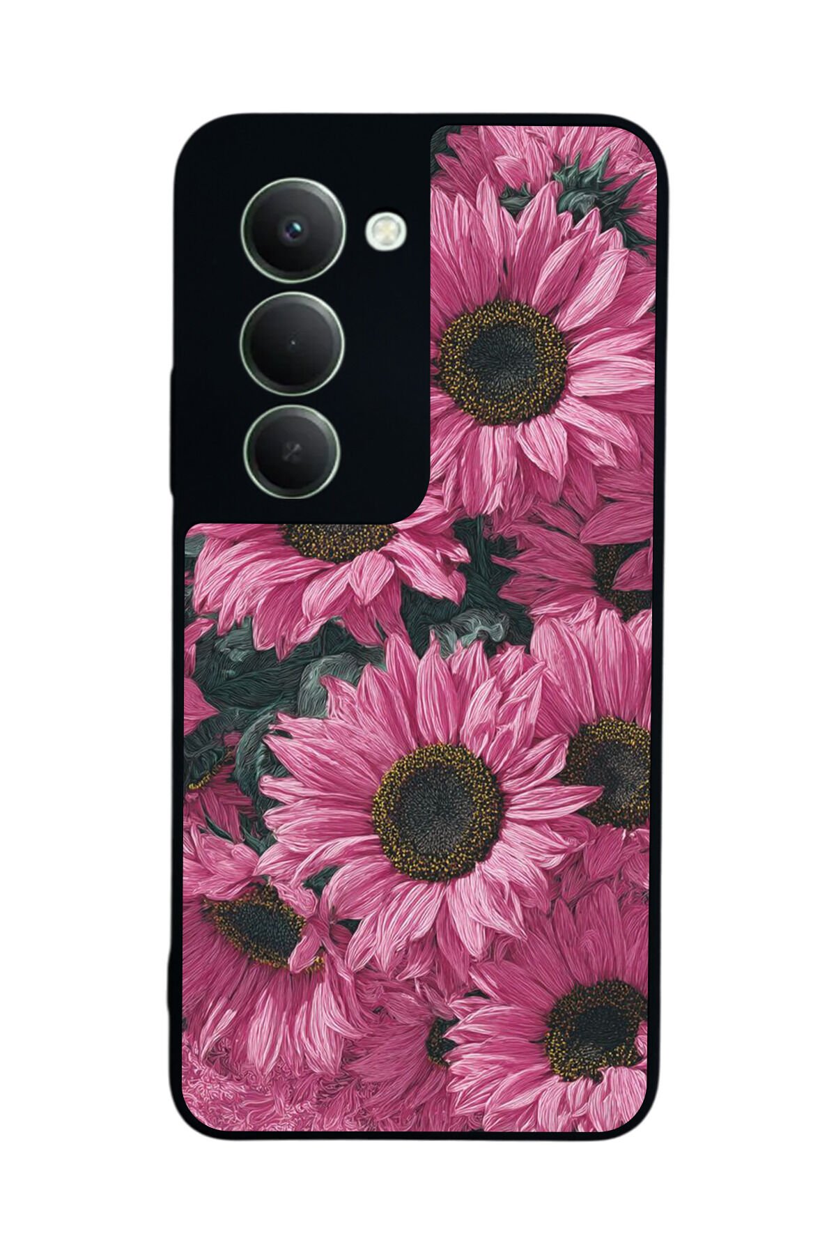 Xiaomi Redmi 15 5G Uyumlu Cicek Tasarımlı Glossy Premium Kılıf