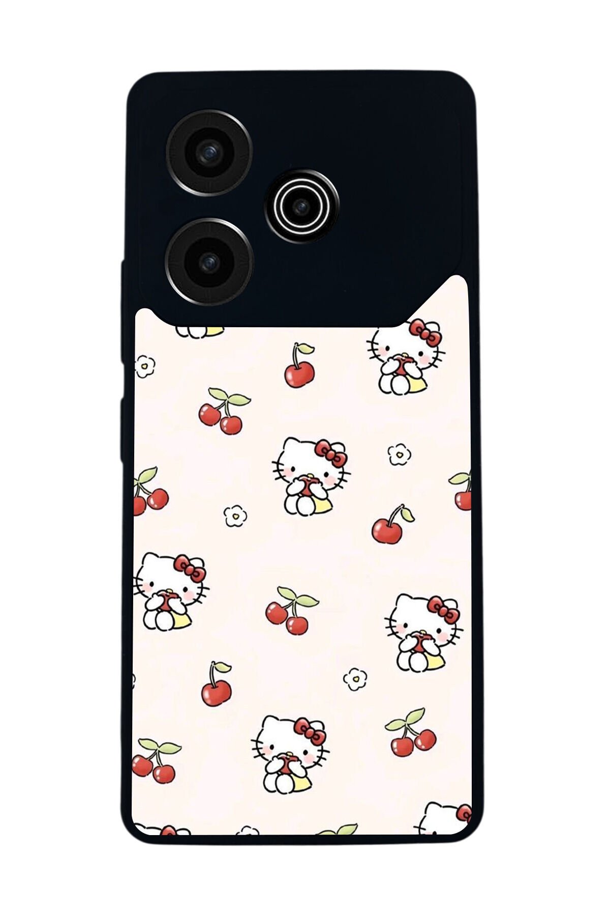Tecno Pova 6 Uyumlu HelloKitty Tasarımlı Glossy Premium Kılıf
