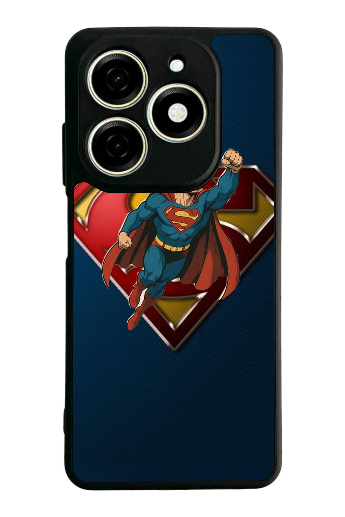 Infınıx Smart 8 Pro Uyumlu Superman Tasarımlı Glossy Premium Kılıf
