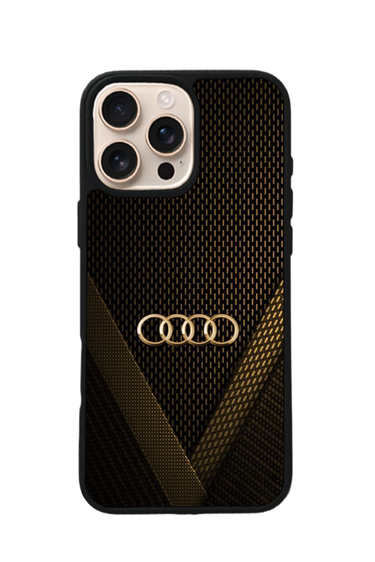 iPhone 16 Pro Max Uyumlu Audi Tasarımlı Glossy Premium Kılıf
