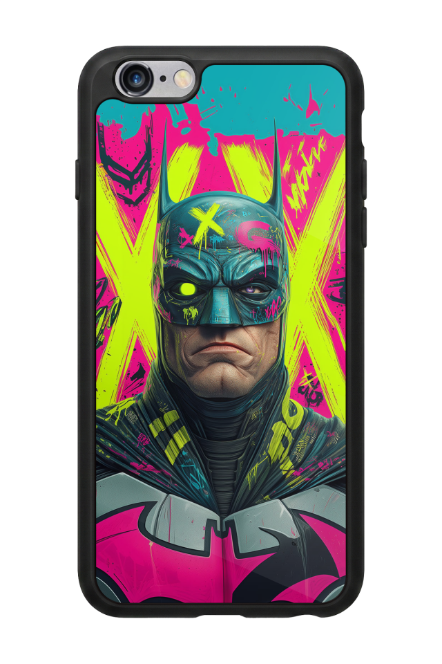 iPhone 6 Plus Uyumlu Batman Tasarımlı Glossy Premium Kılıf