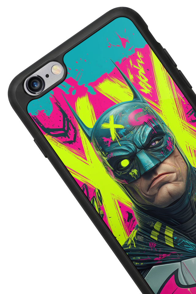 iPhone 6 Plus Uyumlu Batman Tasarımlı Glossy Premium Kılıf