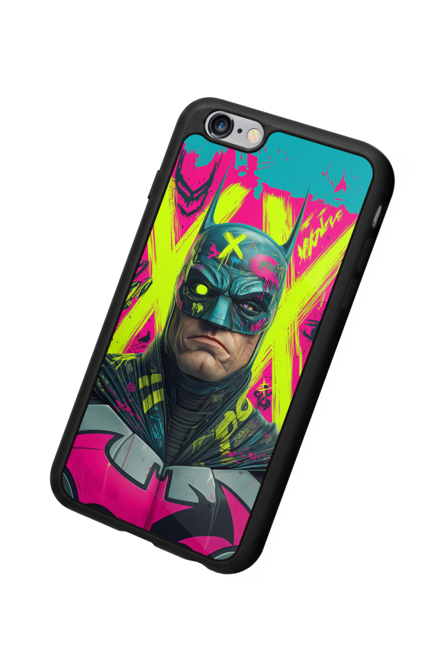 iPhone 6 Plus Uyumlu Batman Tasarımlı Glossy Premium Kılıf