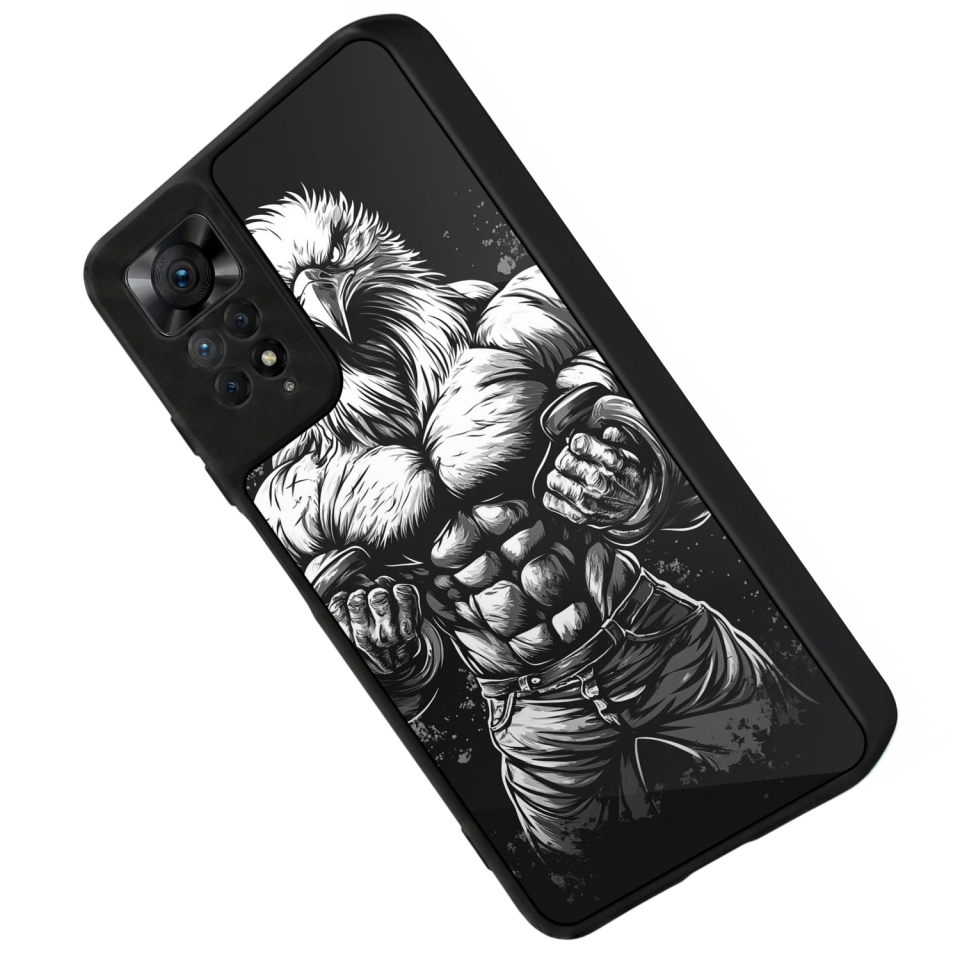 Xiaomi Redmi Note 12 Pro Uyumlu Besiktas Tasarımlı Glossy Premium Kılıf