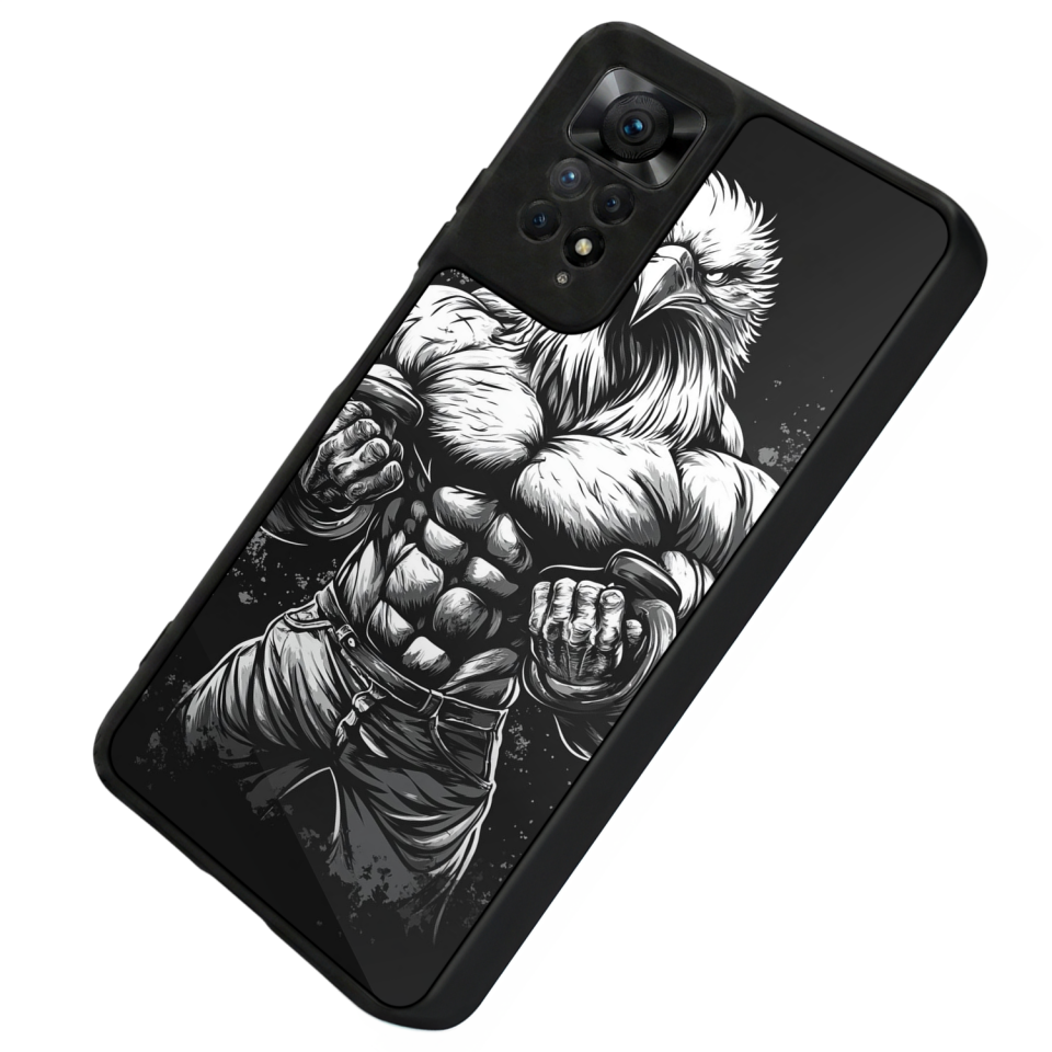 Xiaomi Redmi Note 12 Pro Uyumlu Besiktas Tasarımlı Glossy Premium Kılıf