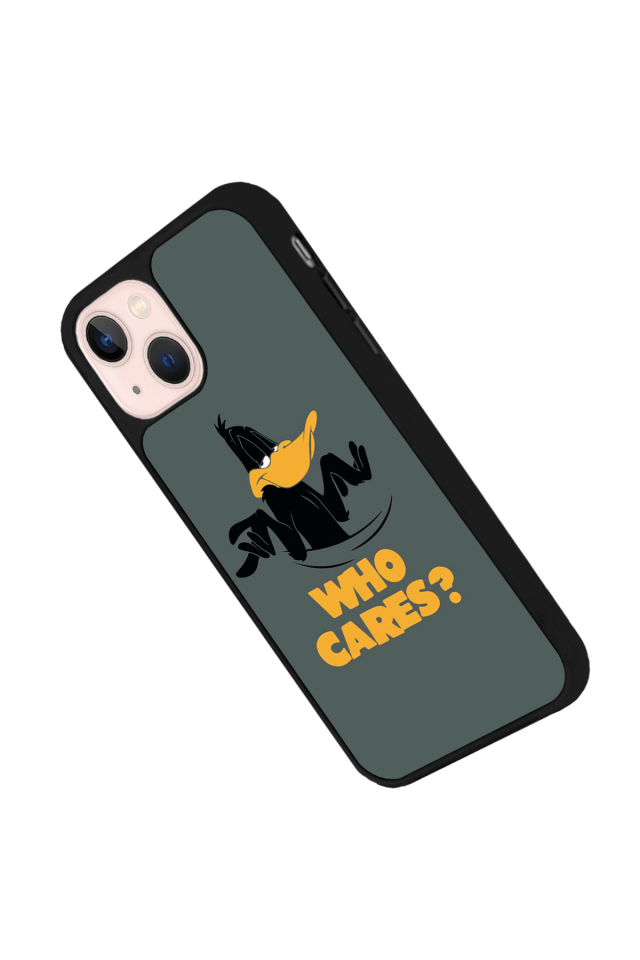 iPhone 15 Uyumlu Daffy duck Tasarımlı Glossy Premium Kılıf