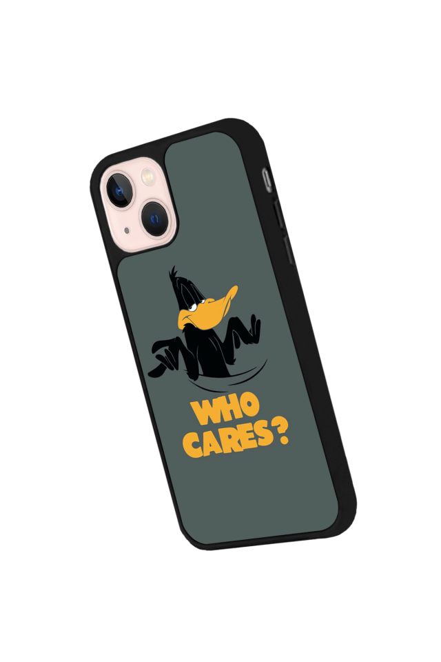 iPhone 15 Uyumlu Daffy duck Tasarımlı Glossy Premium Kılıf