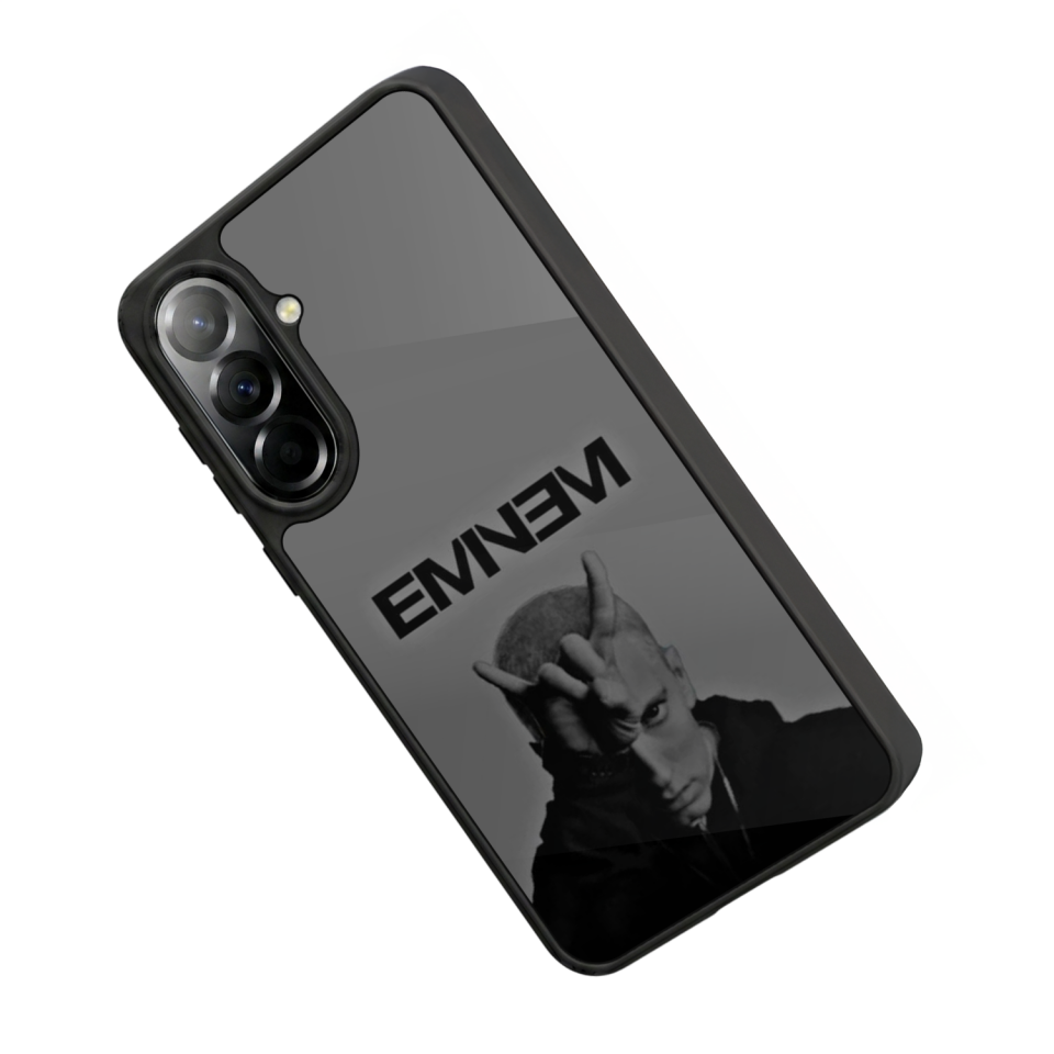 Samsung Galaxy A57 Uyumlu Eminem Tasarımlı Glossy Premium Kılıf