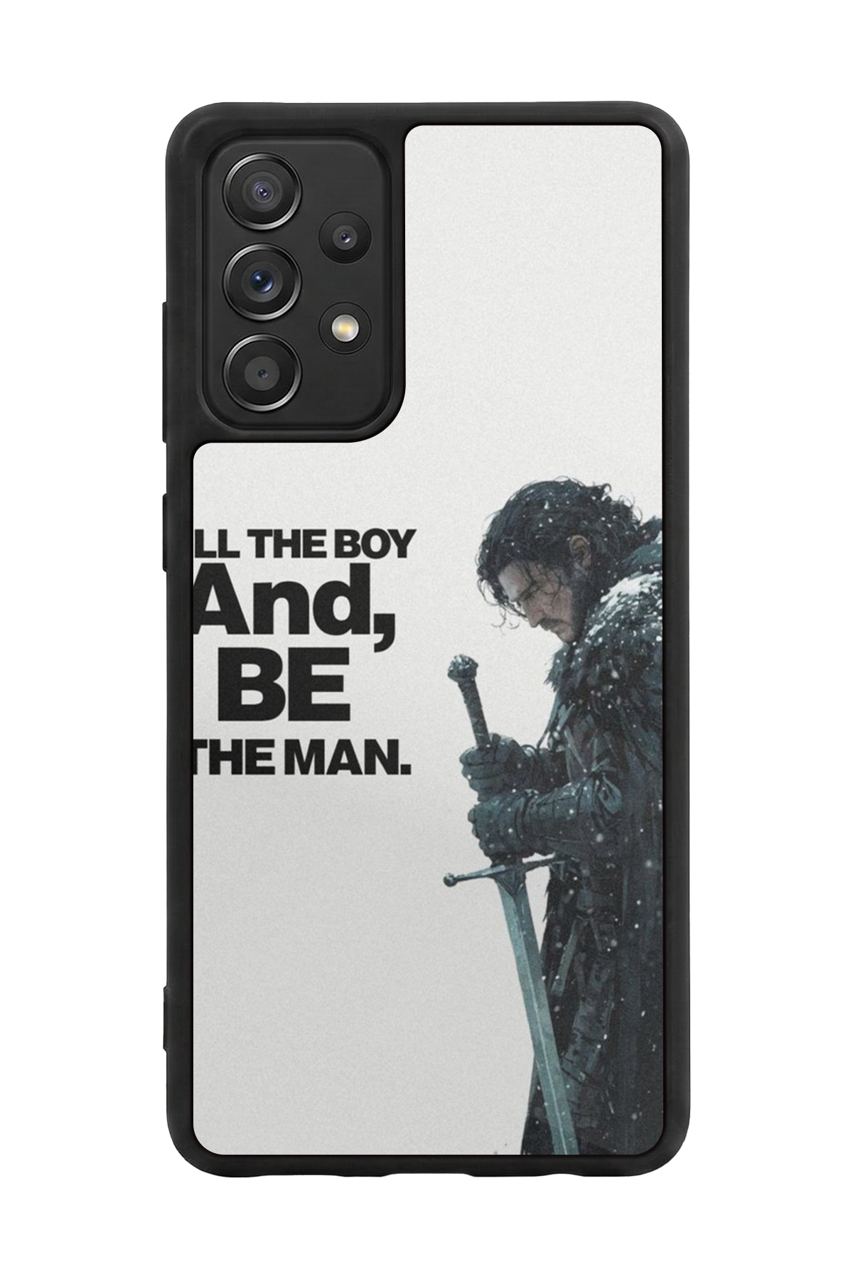 Samsung Galaxy A72 Uyumlu GameOfThrones Tasarımlı Glossy Premium Kılıf