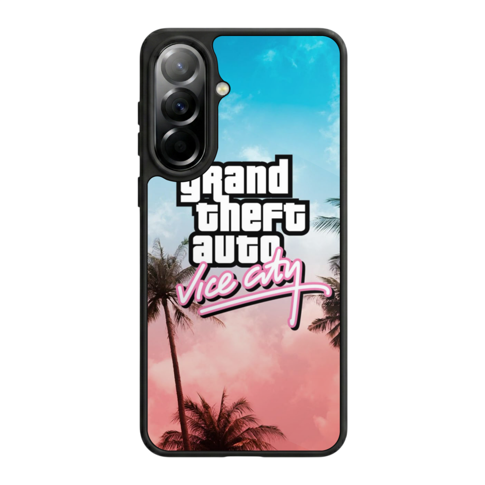 Samsung Galaxy A37 Uyumlu GTA Tasarımlı Glossy Premium Kılıf