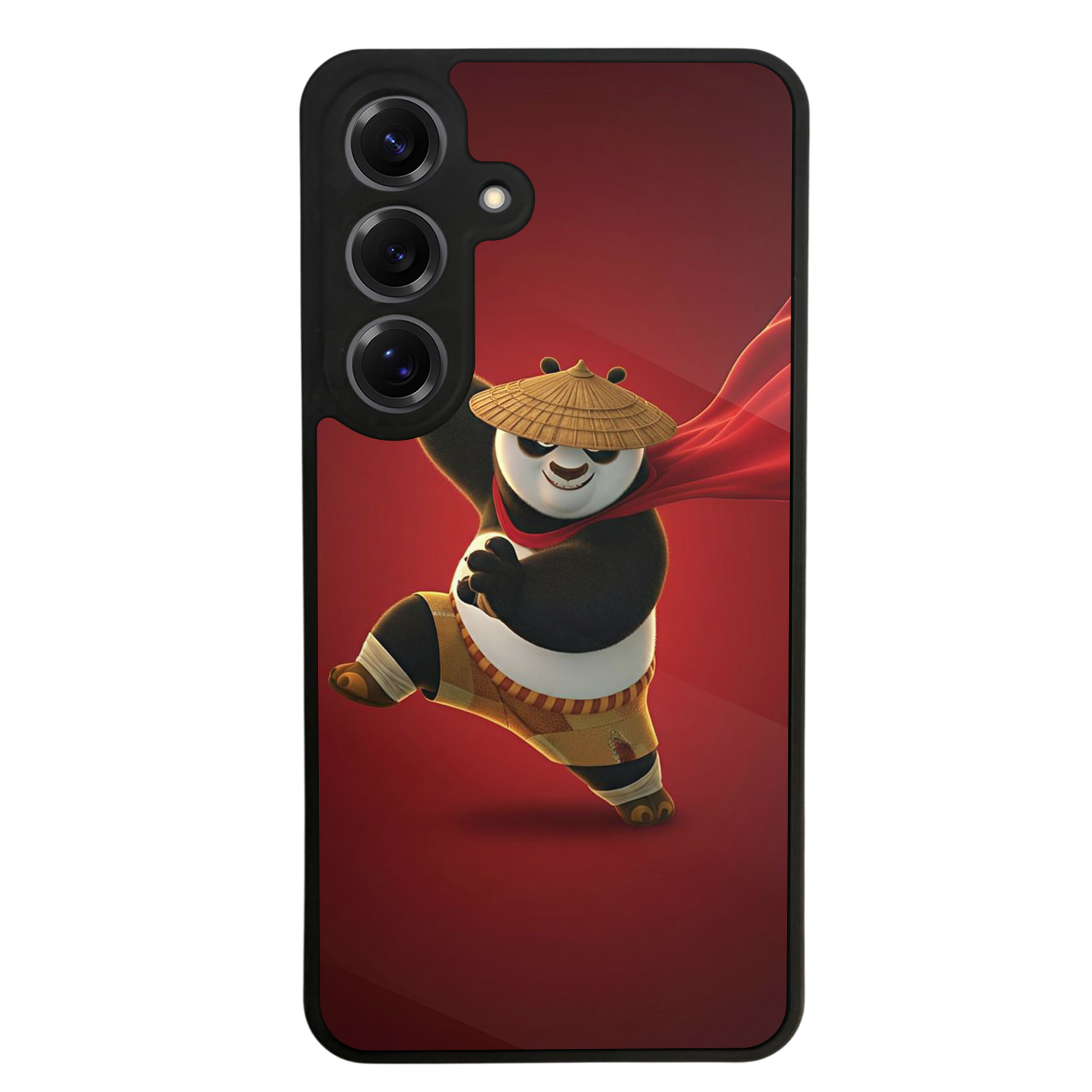 Samsung Galaxy S25 Uyumlu Kung Fu Panda Tasarımlı Glossy Premium Kılıf