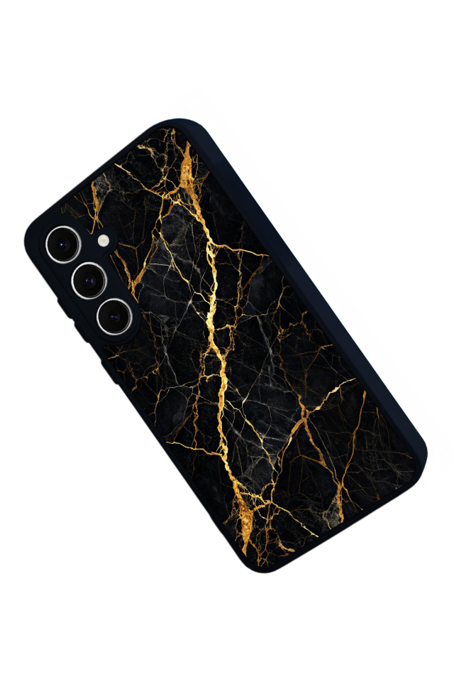 Samsung Galaxy A16 Uyumlu Mermer Marble Tasarımlı Glossy Premium Kılıf