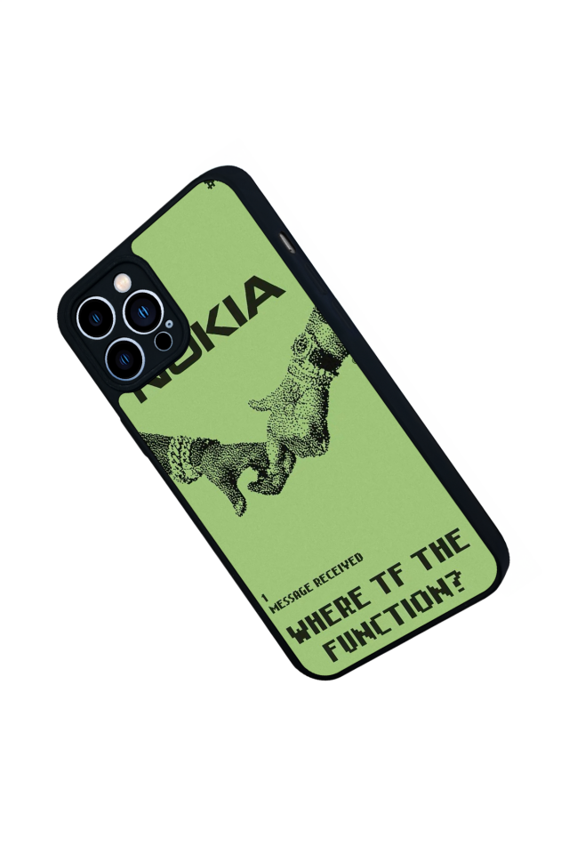 iPhone 13 Pro Max Uyumlu Nokia Tasarımlı Glossy Premium Kılıf