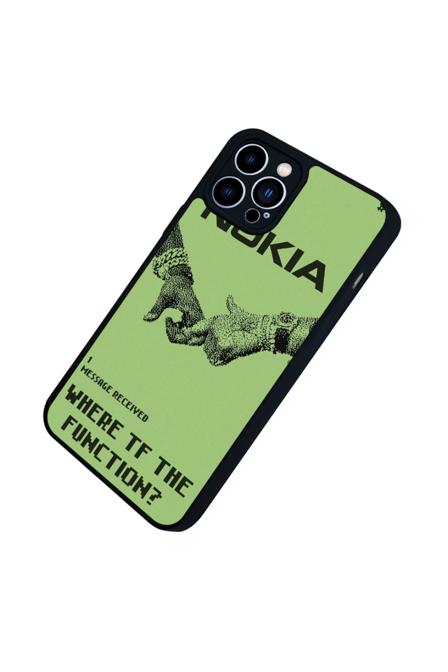 iPhone 13 Pro Max Uyumlu Nokia Tasarımlı Glossy Premium Kılıf