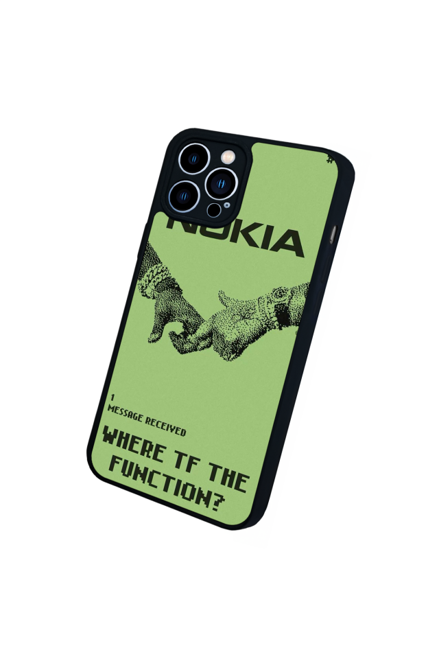 iPhone 13 Pro Max Uyumlu Nokia Tasarımlı Glossy Premium Kılıf