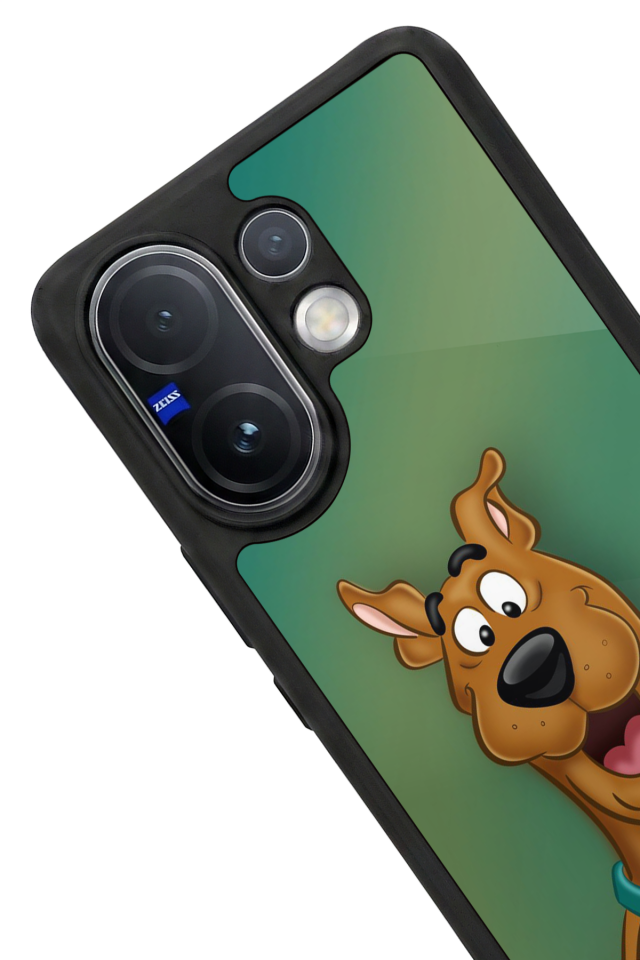 Vivo V60 Uyumlu Scooby Doo Tasarımlı Glossy Premium Kılıf