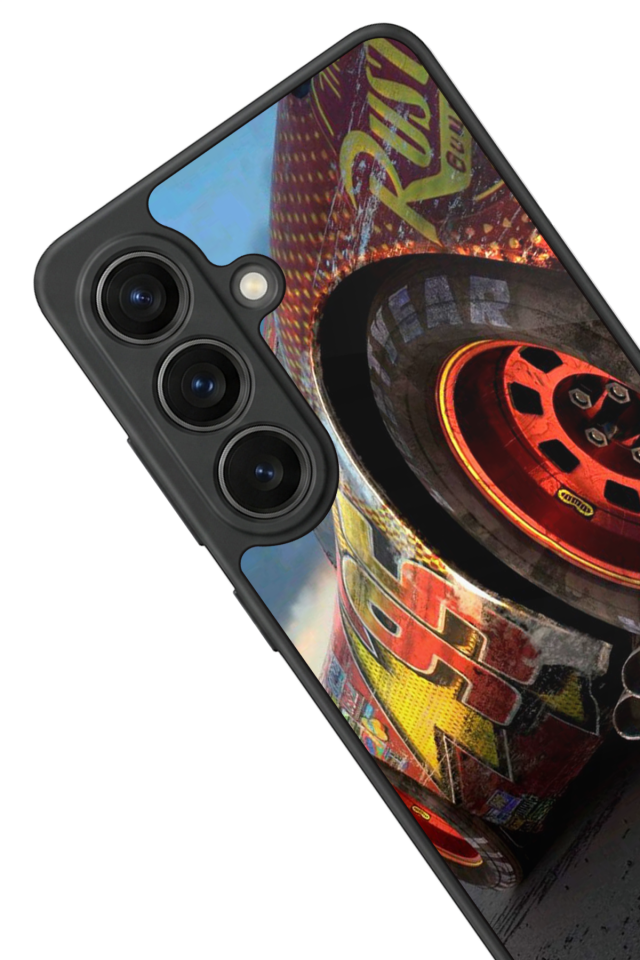 Samsung Galaxy S26 Uyumlu Şimsek McQueen Tasarımlı Glossy Premium Kılıf