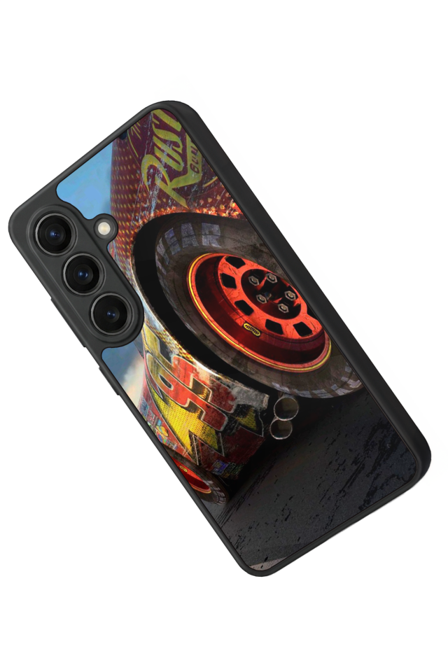 Samsung Galaxy S26 Uyumlu Şimsek McQueen Tasarımlı Glossy Premium Kılıf