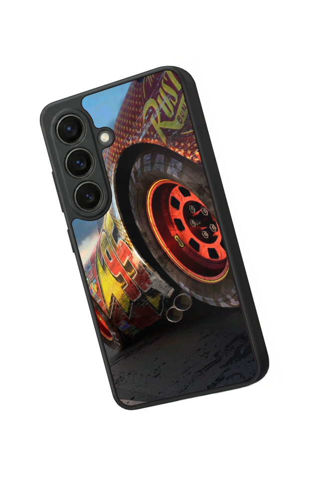 Samsung Galaxy S26 Uyumlu Şimsek McQueen Tasarımlı Glossy Premium Kılıf