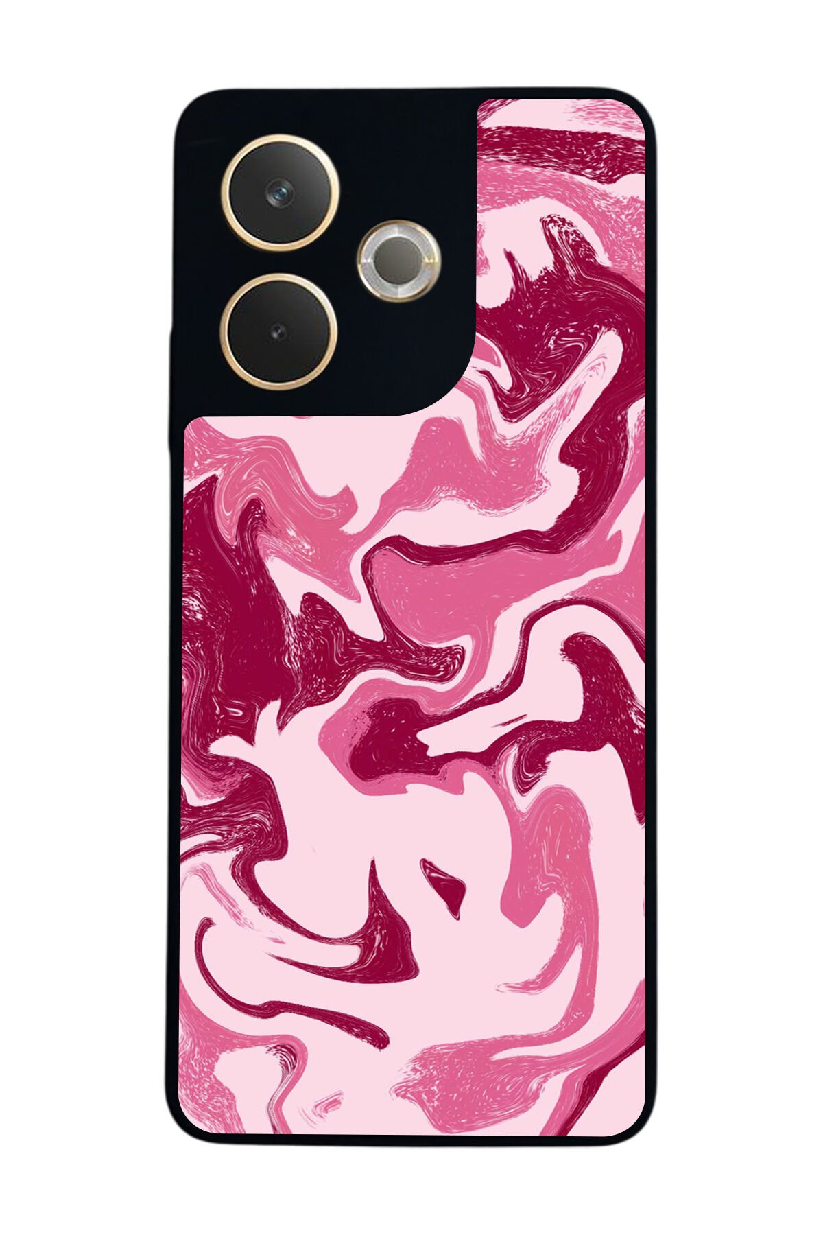 Oppo A5 Pro Uyumlu Soft Degrade Tasarımlı Glossy Premium Kılıf