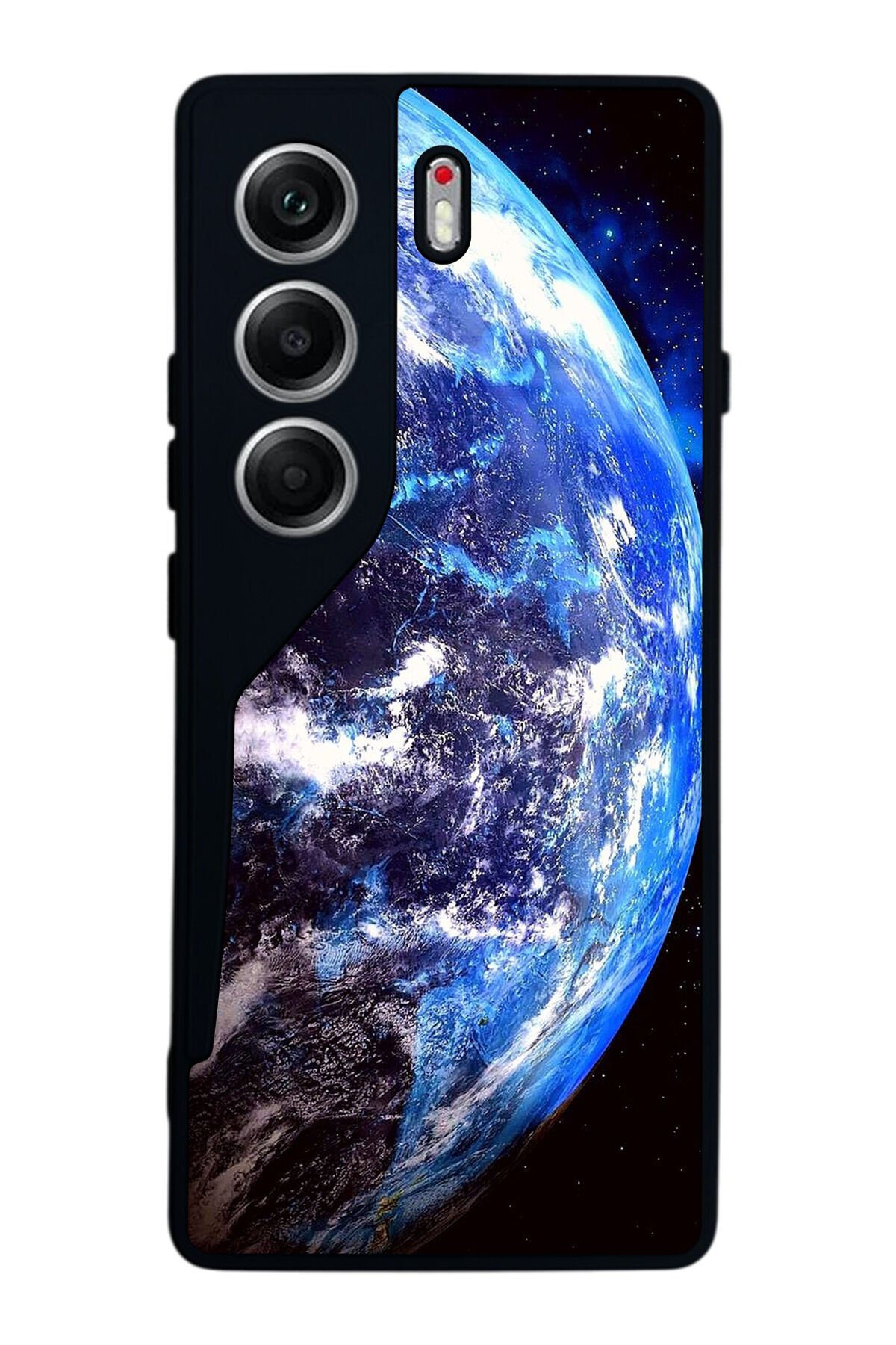 Tecno Camon 40 Uyumlu Ay Tasarımlı Glossy Premium Kılıf