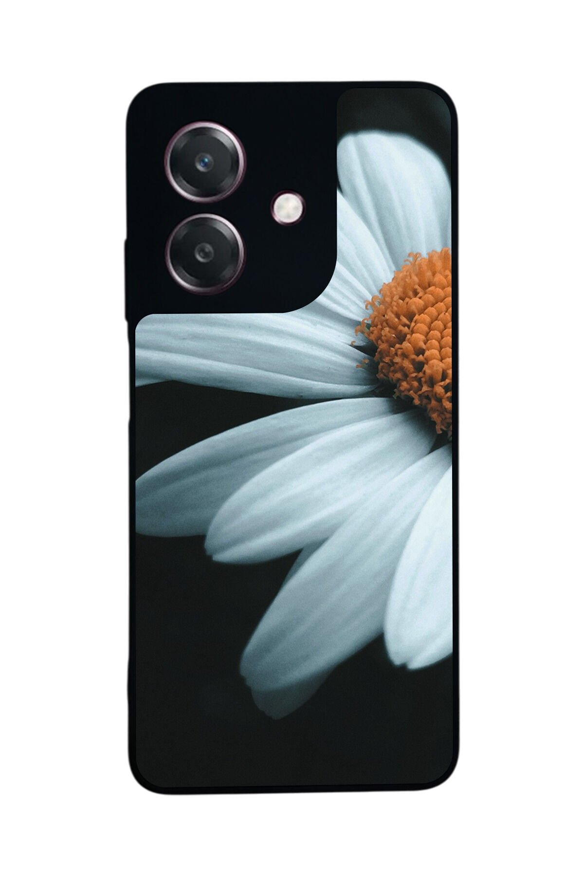 Oppo A3 5G Uyumlu Cicek Tasarımlı Glossy Premium Kılıf
