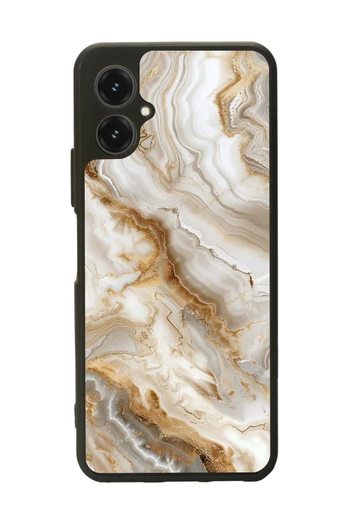 Omix X5 Uyumlu Mermer Marble Tasarımlı Glossy Premium Kılıf